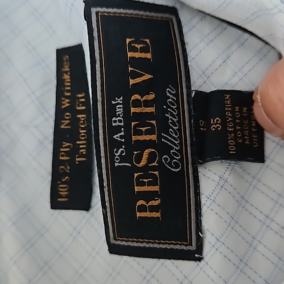 Jos A Bank Reserve Collection Dress Shirt - Picture 11 of 12